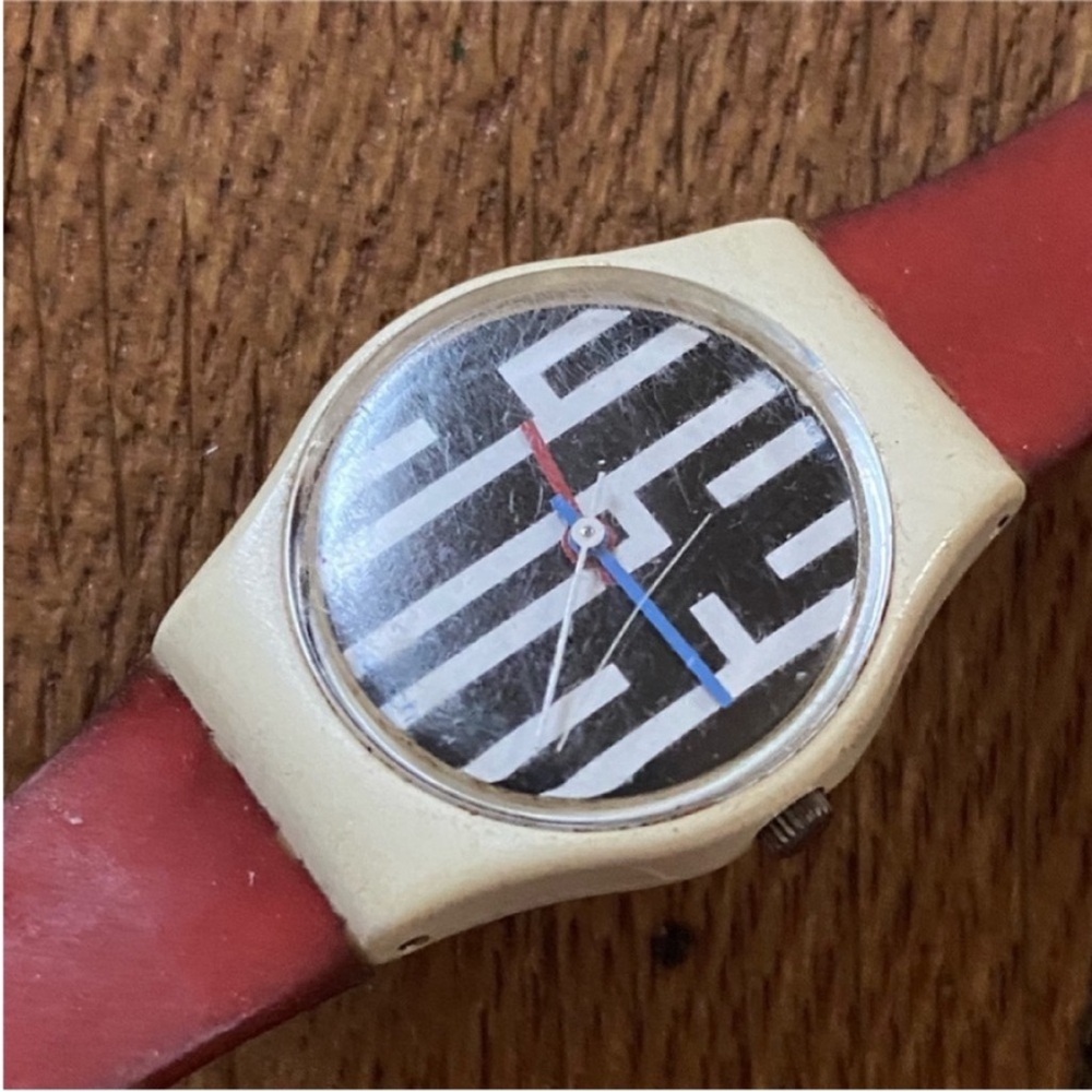 Vintage 1990 Swatch original swatch speed limit swatch